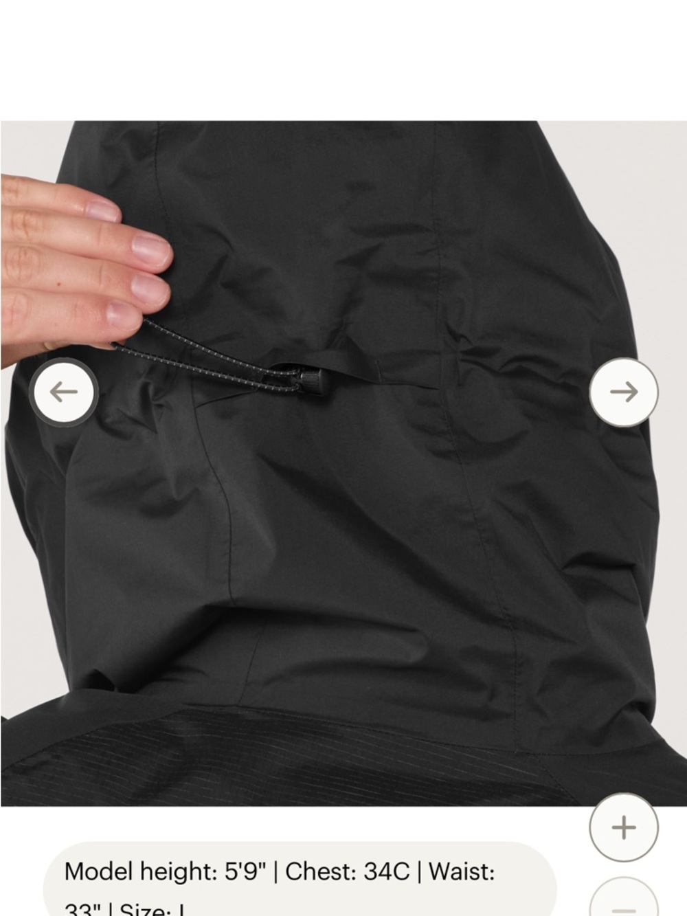 REI Women’s Stormhenge Down Hybrid Waterproof Jacket with Hood - Picture 11 of 16